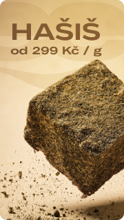 Hašiš od 299 Kč / g